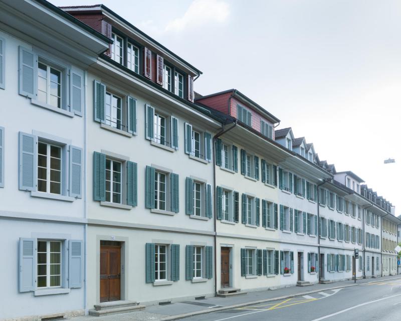 Townhouse Aarau at Laurenzenvorstadt with listed historic facade