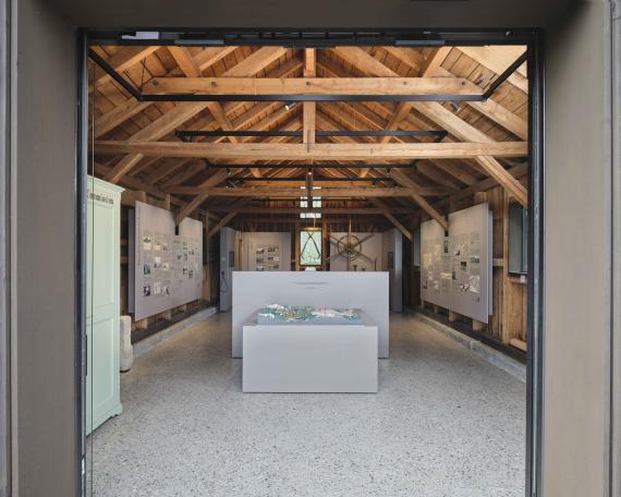 Linthwerkschau Tuggen Blick von Eingang