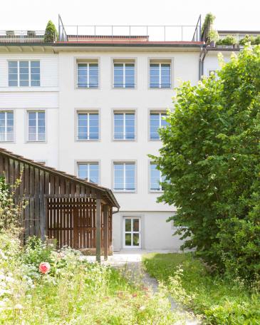 Townhouse Aarau at Laurenzenvorstadt with garden view