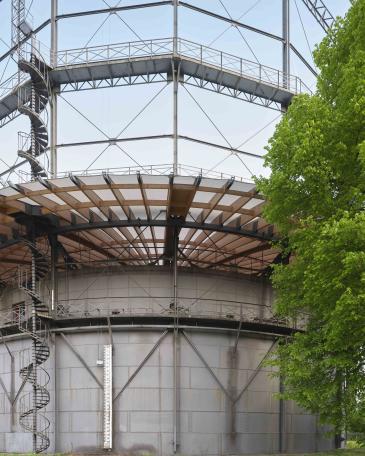 Überdachung Gasometer Schlieren